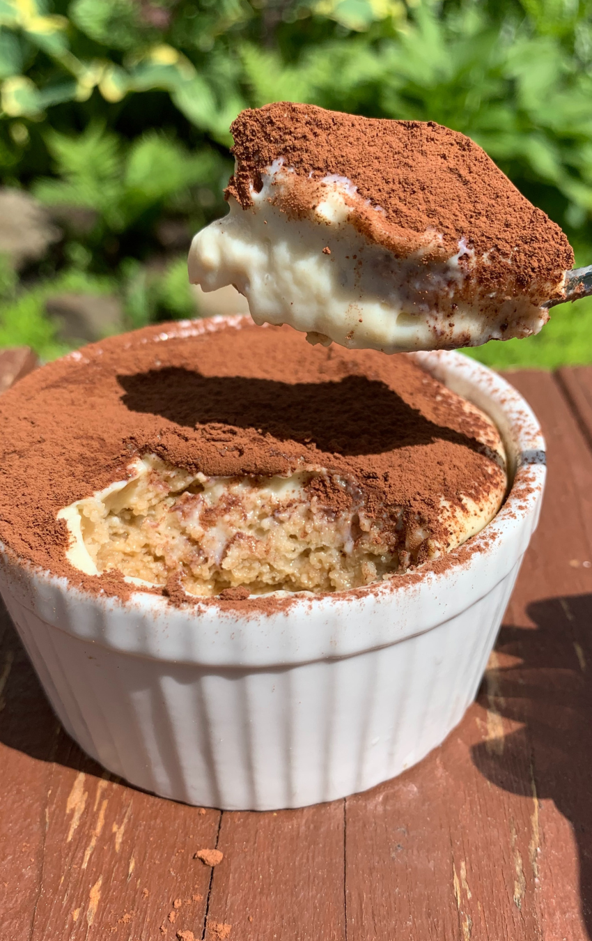 Tiramisu in ramekin