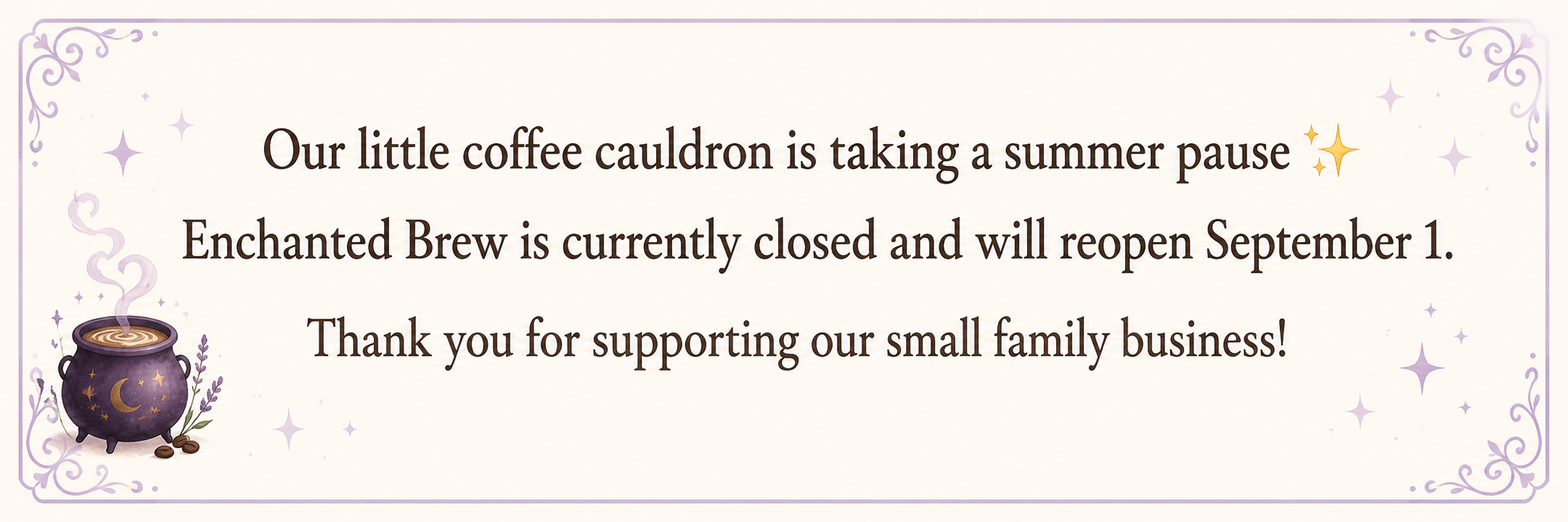 Summer Vacation Notice